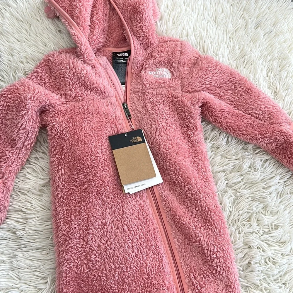 THE NORTH FACE Baby Bear One-Piece pink shepra - Picture 2 of 9
